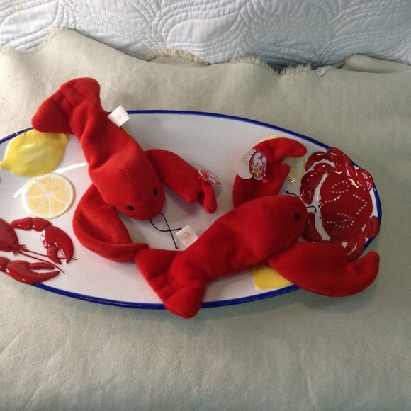 VTG Sonoma Life Style Nantucket Collection Platter with Lobster/Lemons; New Eng. - Picture 3 of 5